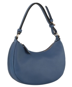 Women's Shoulder leather Bag DX-0184 BLUE